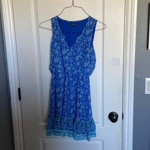 Blue floral dress from Lily Rose